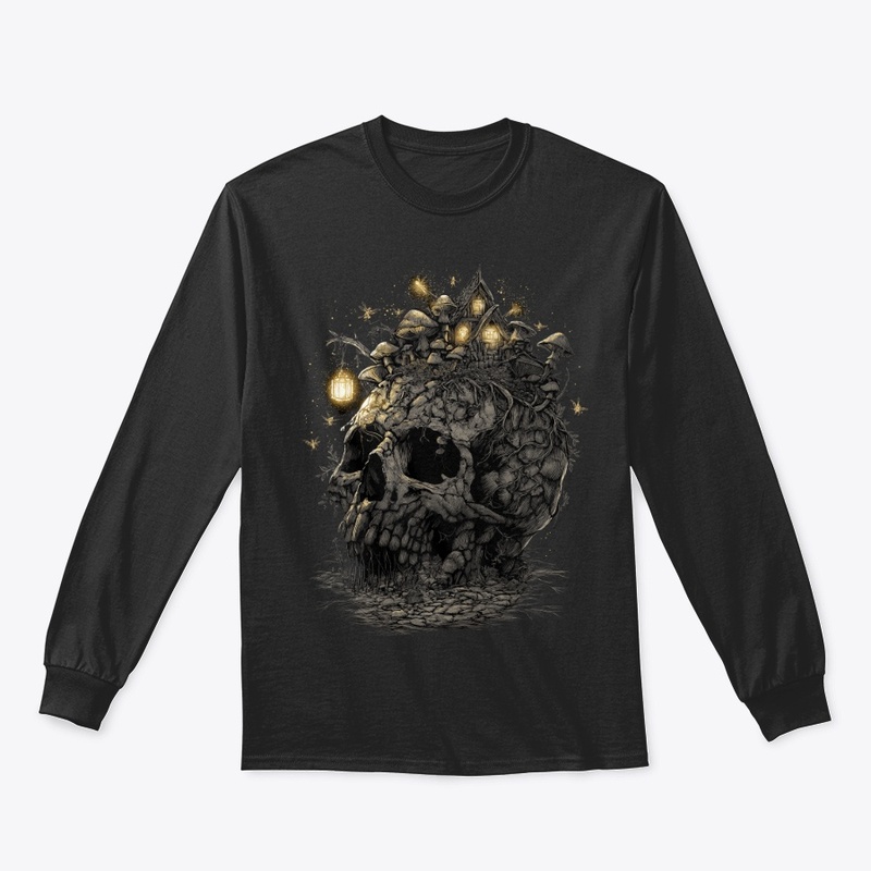 Ancient Skull Mushroom House