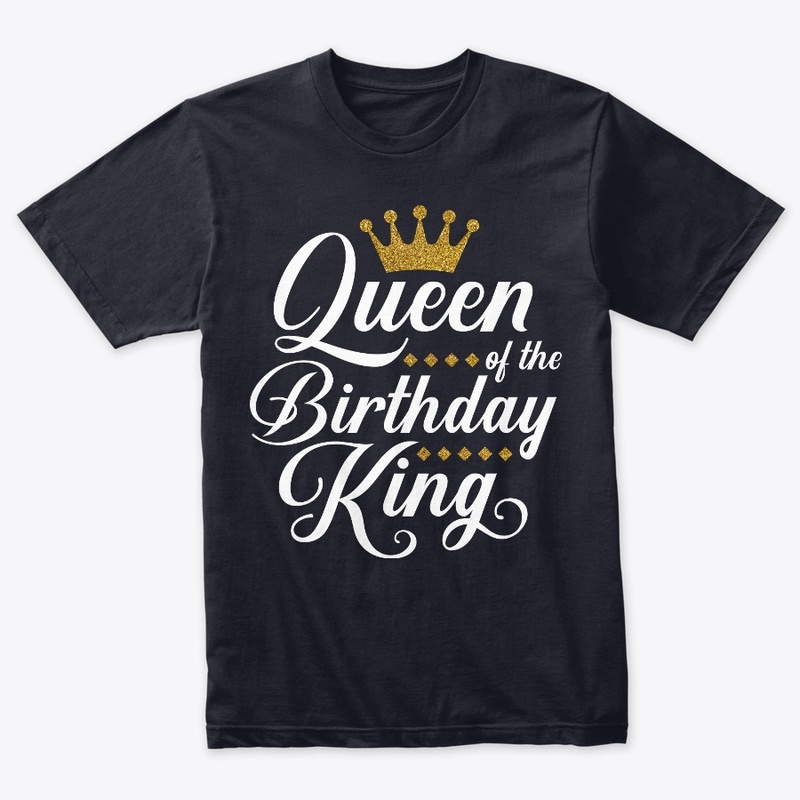 Queen Of The Birthday King Gold Crown