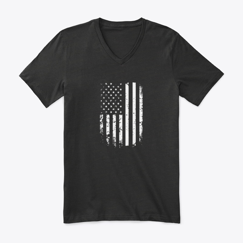 Men's Patriotic American Flag T-Shirts