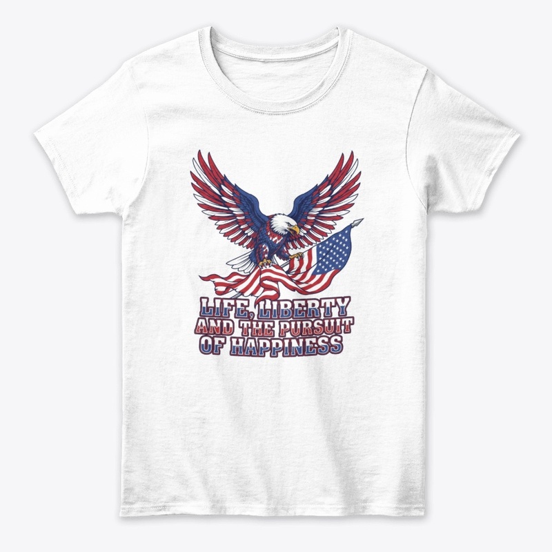 Earned Not Given Patriotic Eagle Tee