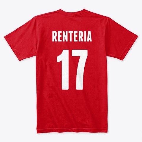 Mmga  Red T-Shirt Back