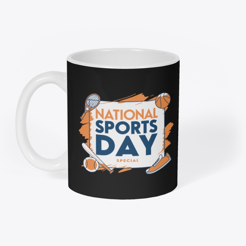National Sports Day unique t-shirt
