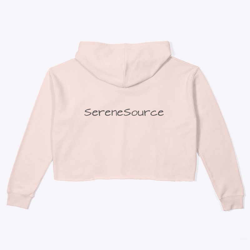 SS Thoughts Need Space CII-Crop Hoodie