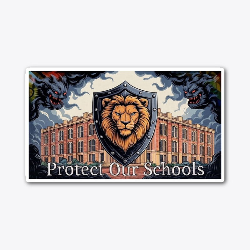 Lion - protect our schools