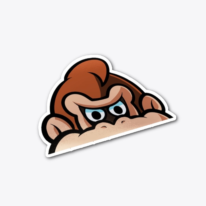 King Kong Peeker Sticker Decal 