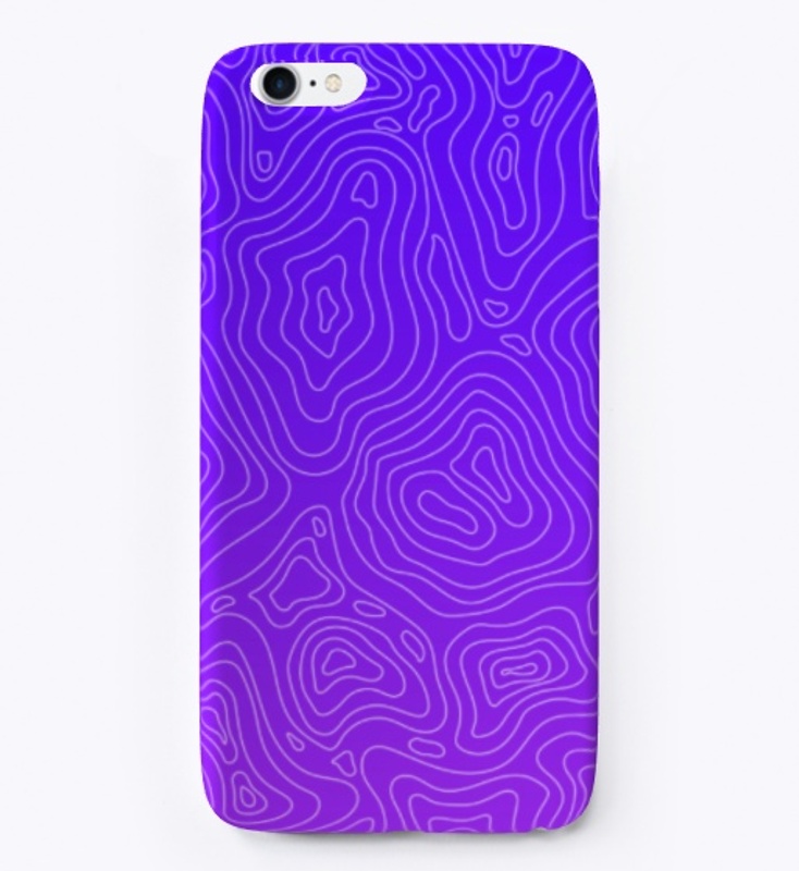 Violet Wavy Circle