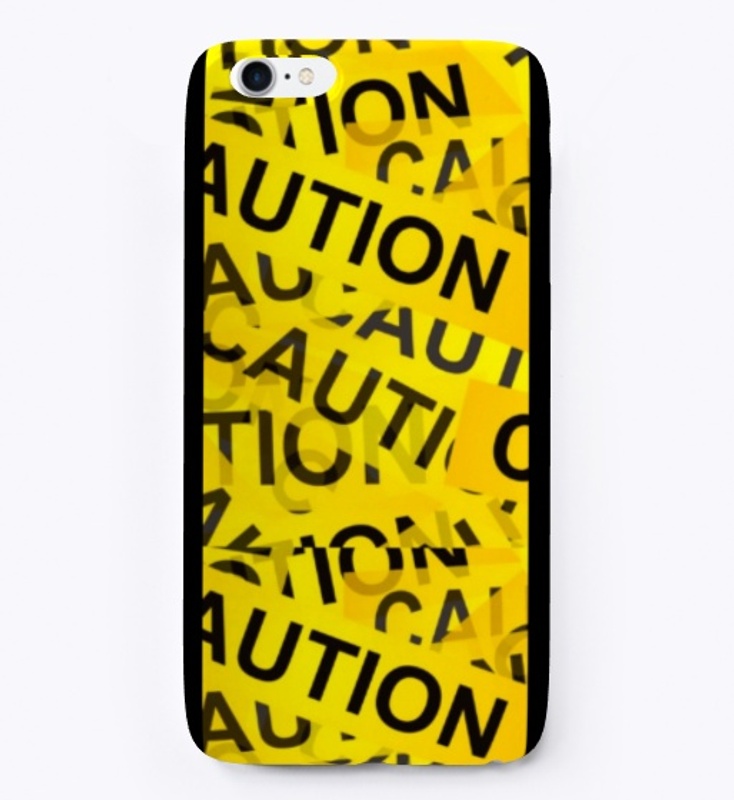 CAUTION iPhone Case 