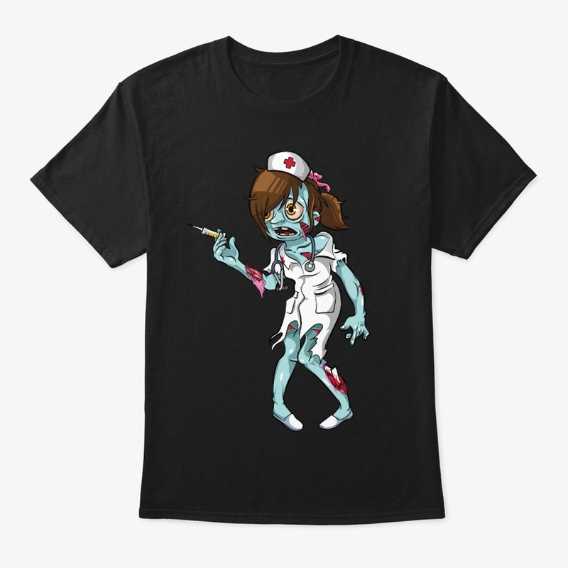 Zombie Nurse Halloween Funny Spooky 🎃 