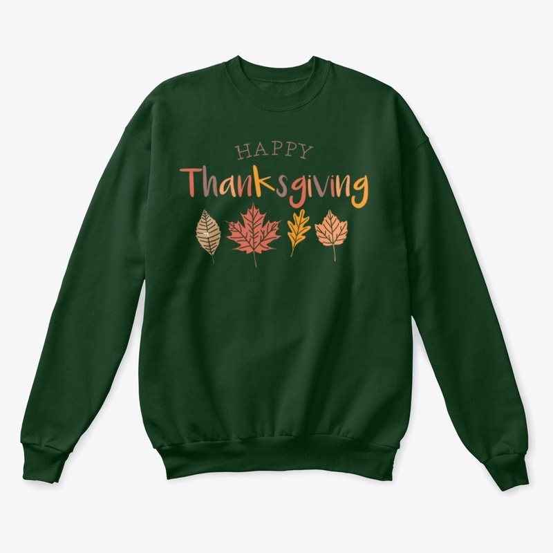 Happy Thanksgiving Leaves