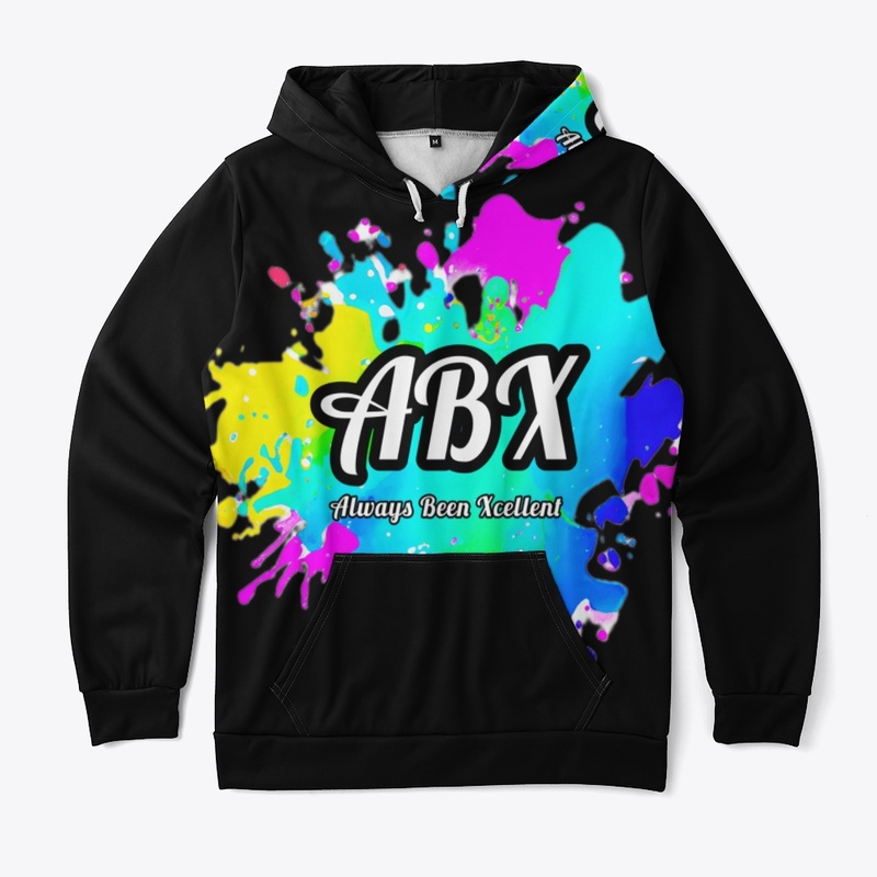 (ABX) Always Been Xcelent Splat Hoodie