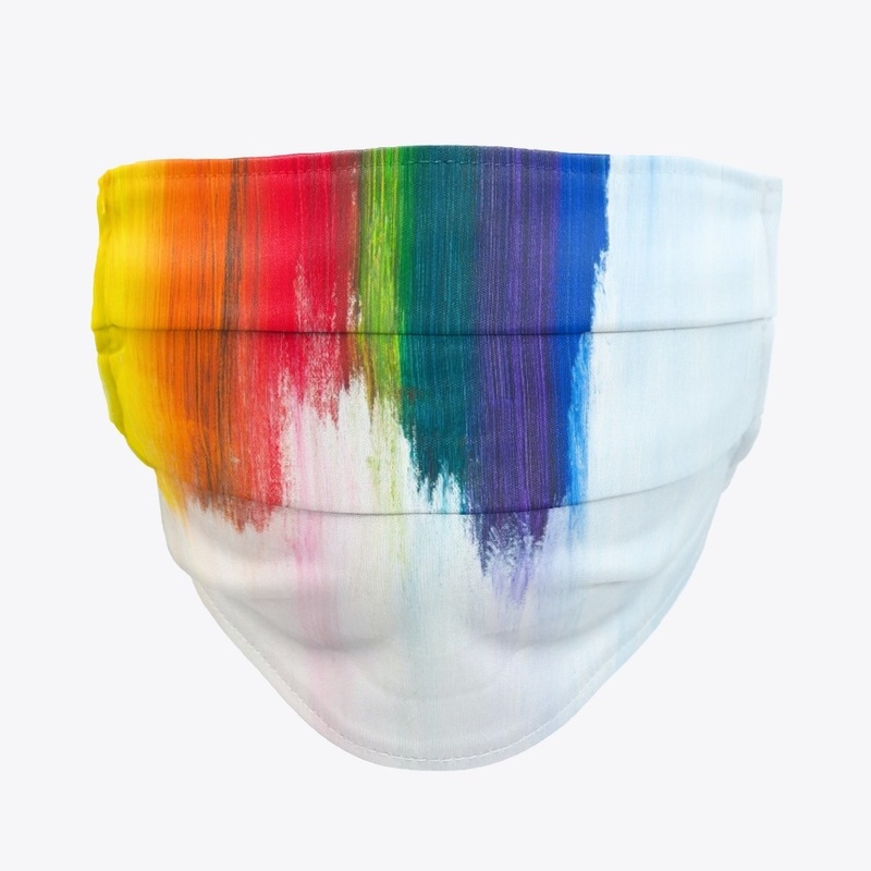 Rainbow Abstract Painting