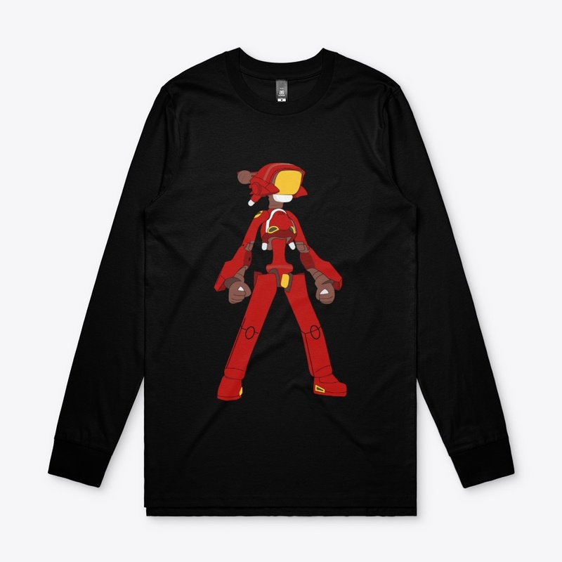 FLCL Canti Red Robot