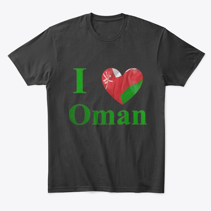 I love Oman T-shirt design