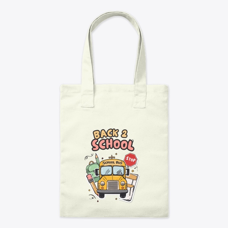  Back 2 School Bus & Supplies T-Shir