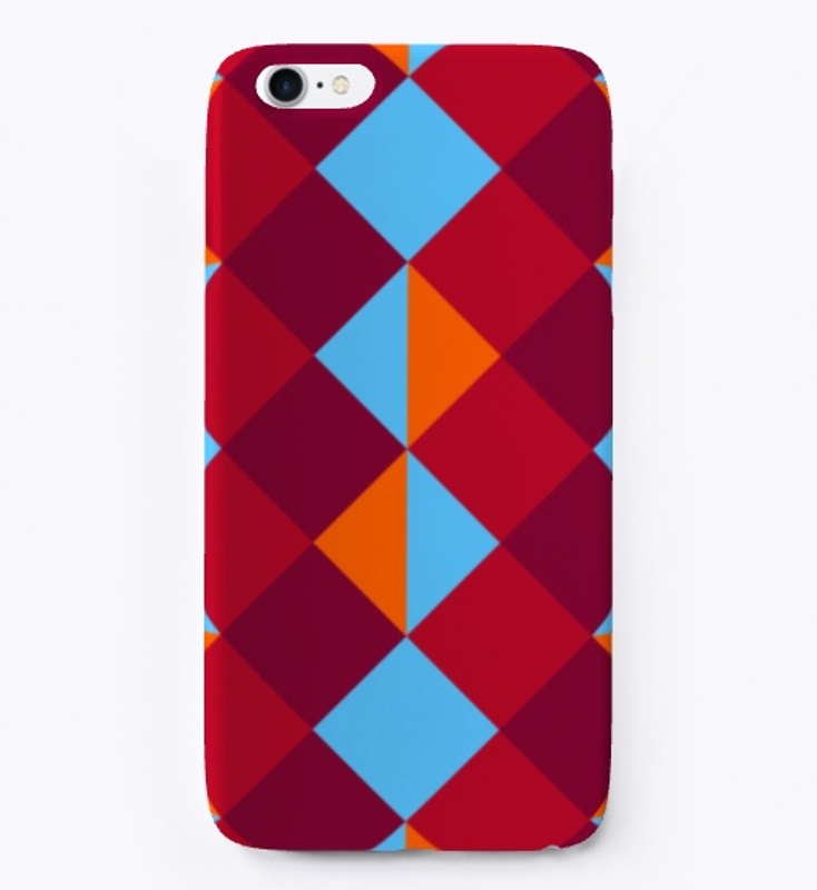 Abstract Colorful Geometric Shape