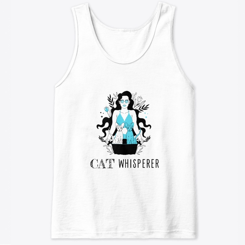 Cat Whisperer Design | Cat Tee