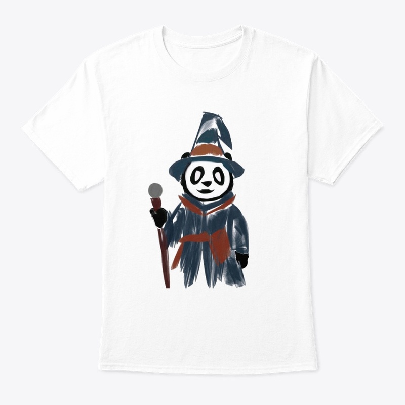 Grey Wizard Panda