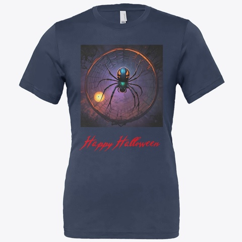 Creepy Crawlie Navy T-Shirt Front