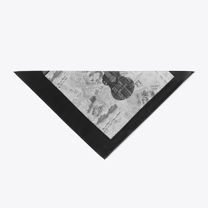 Newspaper Guitar Design by Autosad