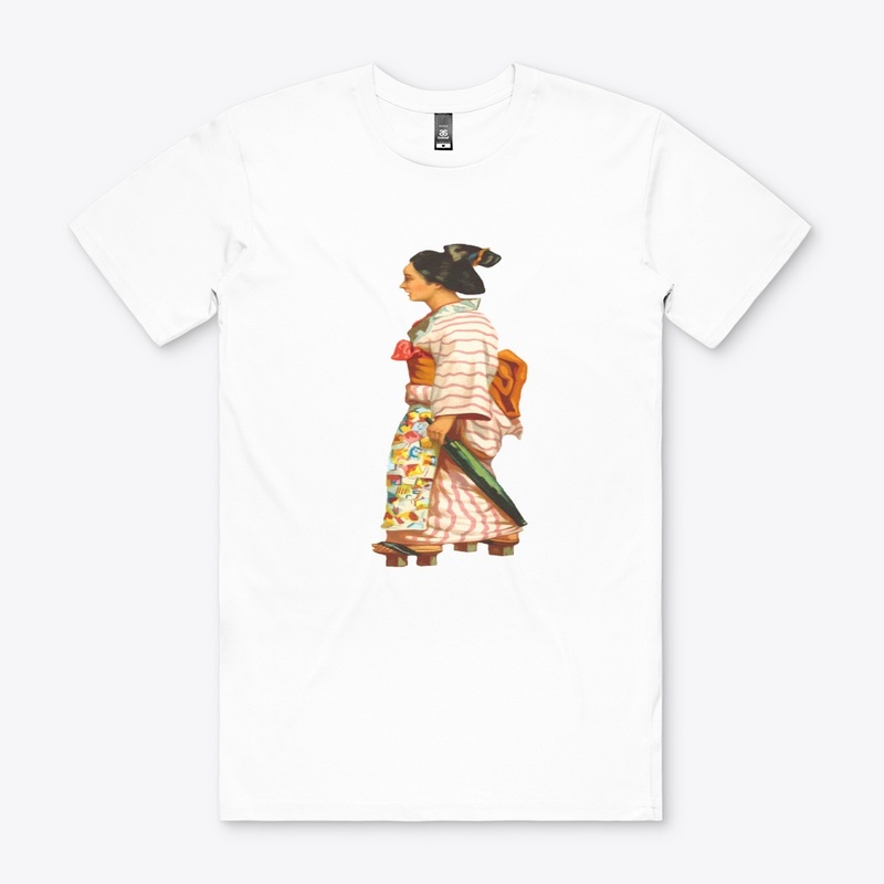 日本人女性 T シャツ - 日本への愛をファッショナブルに表現