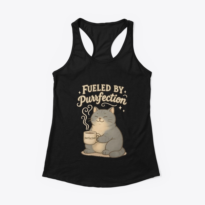 Russian Blue Cat - Fueled by Purrfection
