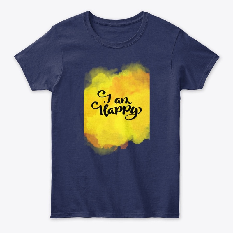 Happy Cloud T-shirt design