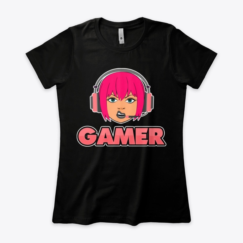 Pink Gamer Girl 