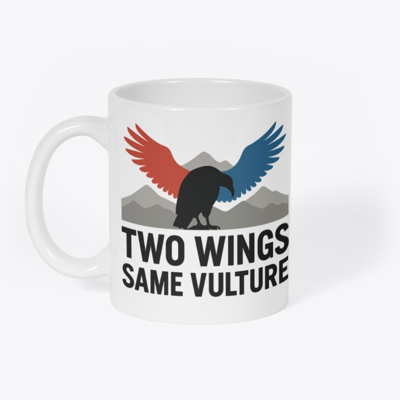 Two Wings, Same Vulture — Freedom Tee