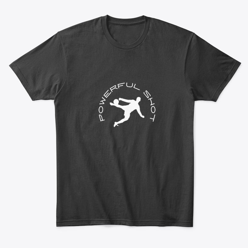 Soccer: Powerful Shot 2 White Logo
