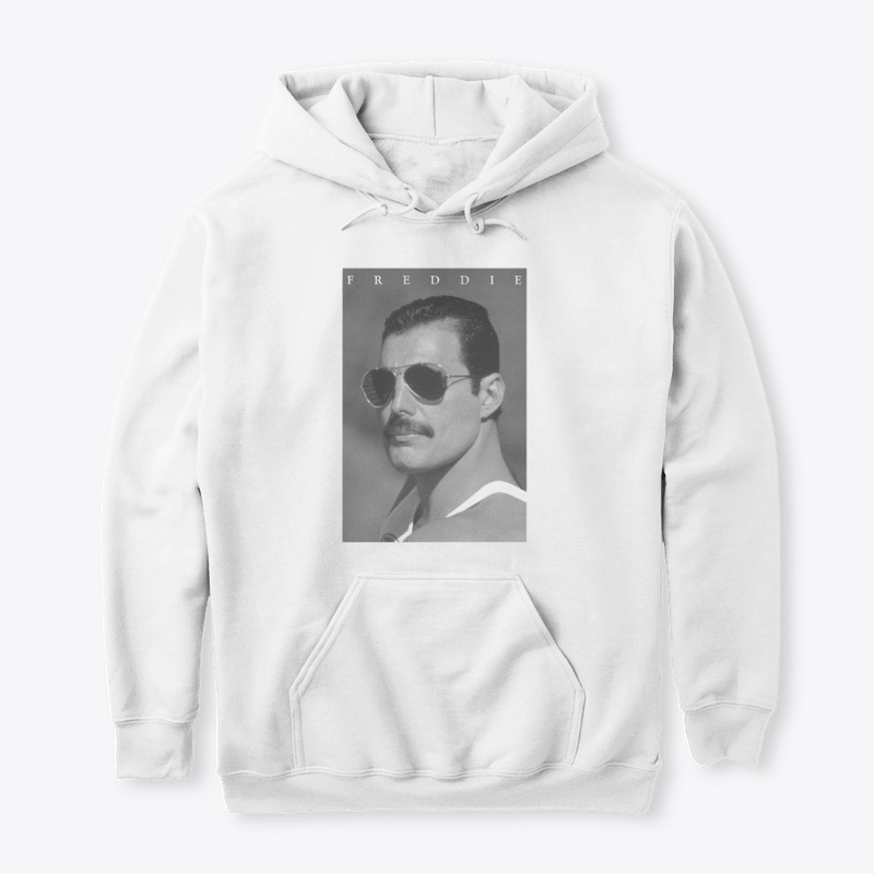 Freddie Mercury Official B&W Shades Photo