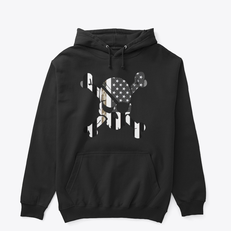 Camo Skull Hoodie
