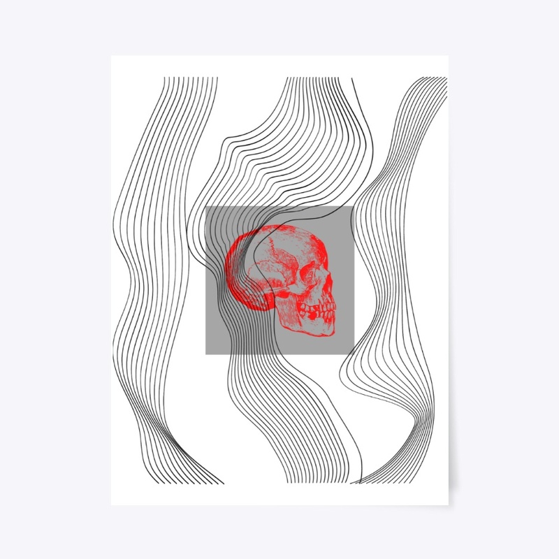 Red Strokes - PRINTS