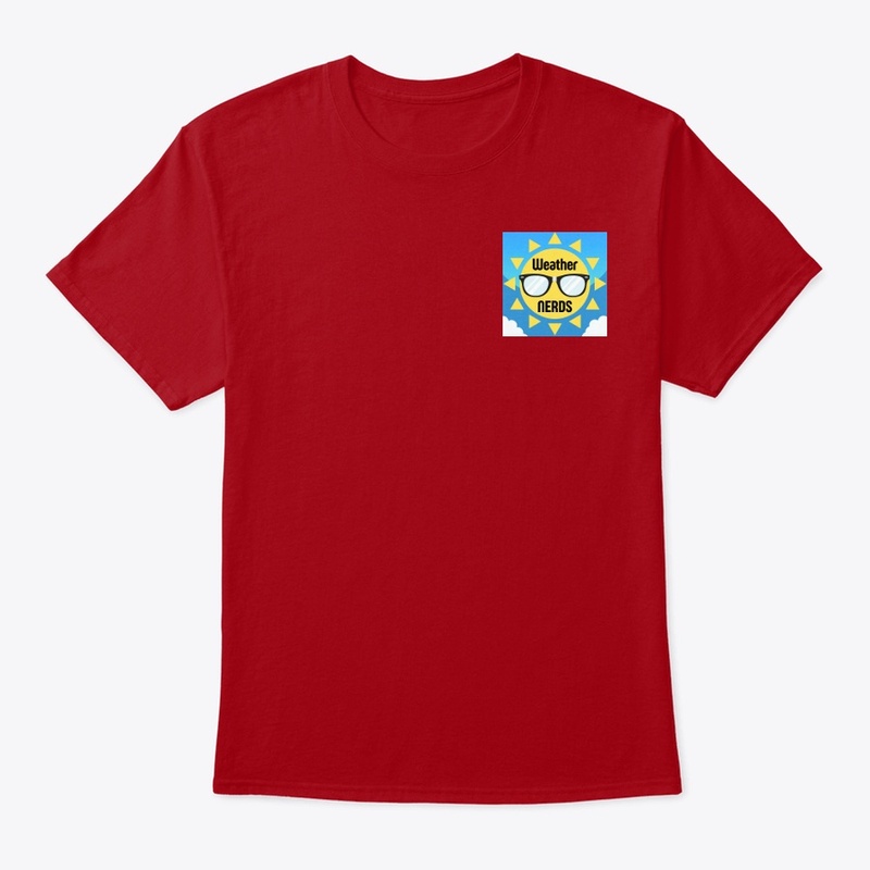 Weather Nerds Red T-Shirt and Hoody