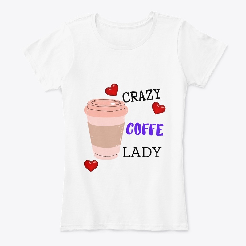 Crazy coffe lady