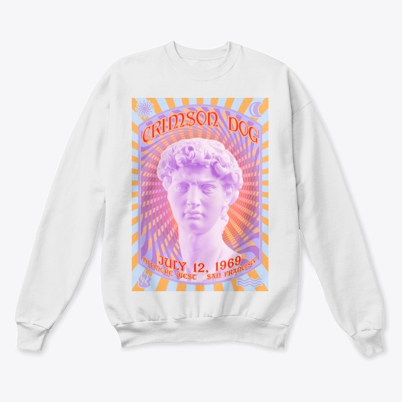 Psychedelic Poster - Crimson Dog