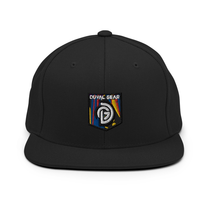 DUVAL GEAR BLACK HISTORY EMBROIDERY CAP