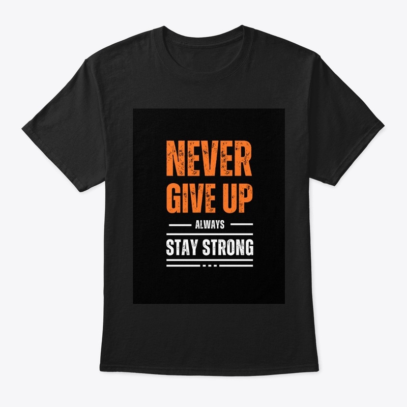 never give up