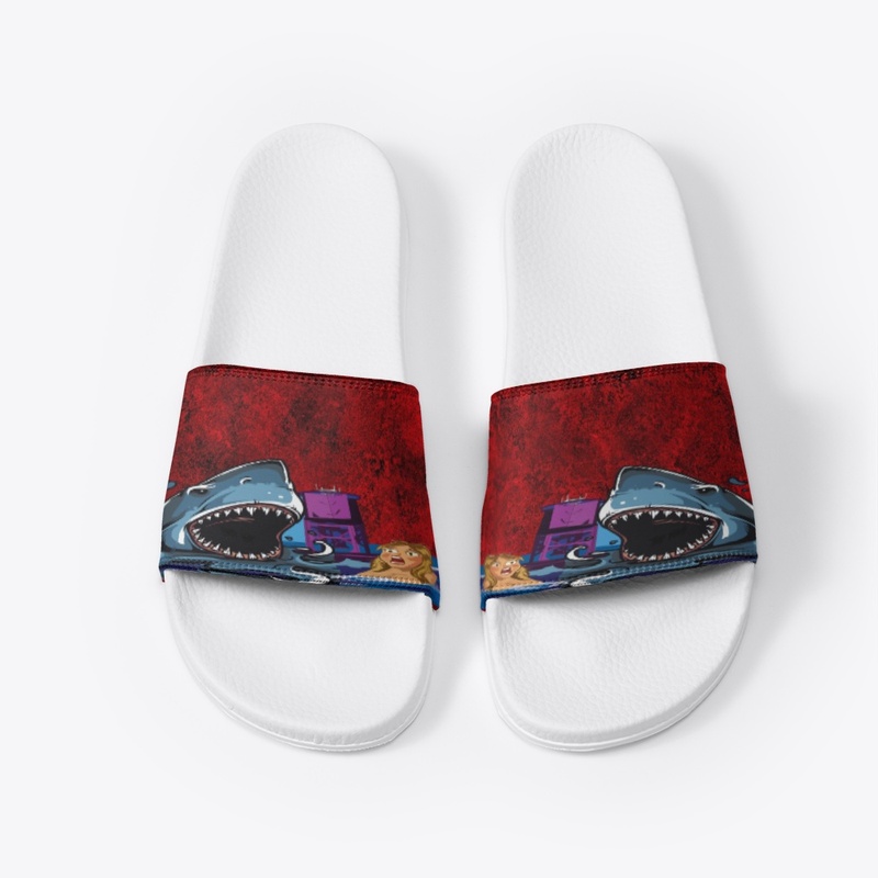 Vegas Shark Slides Red