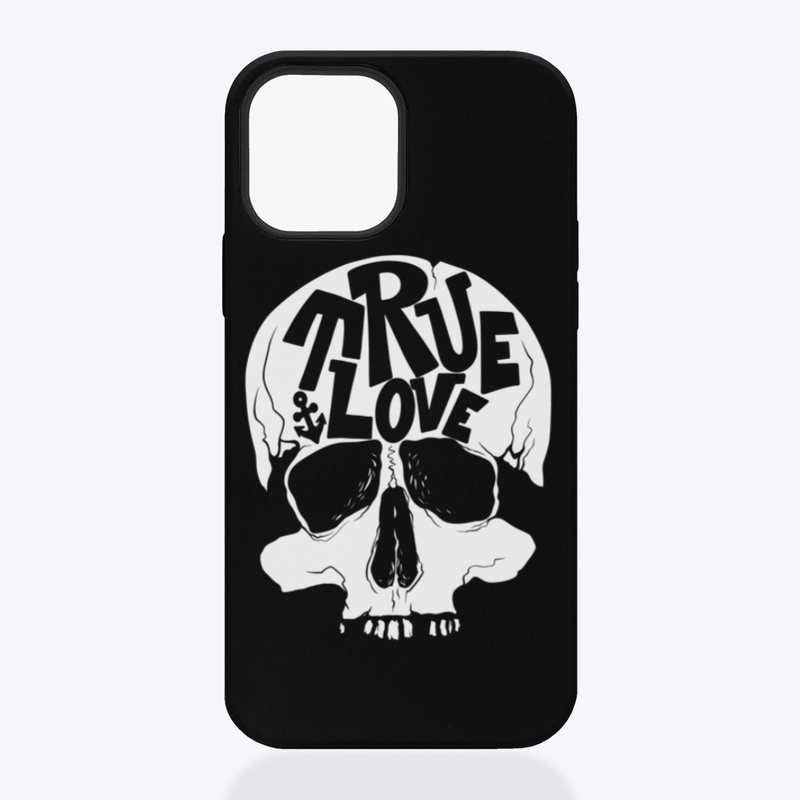 True Love Skull iPhone Case