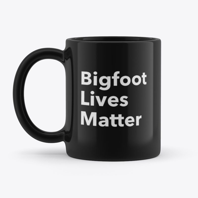 Bigfoot Lives Matter black
