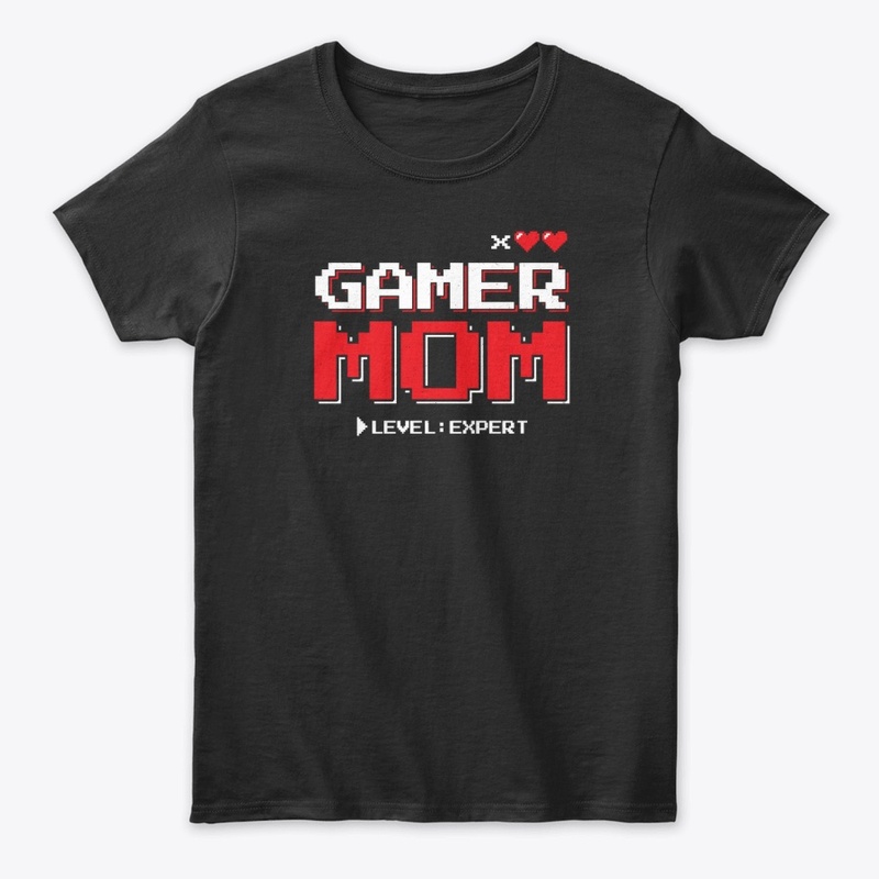 Retro Gamer 8 Bit Pixel - Gamer Mom of 2