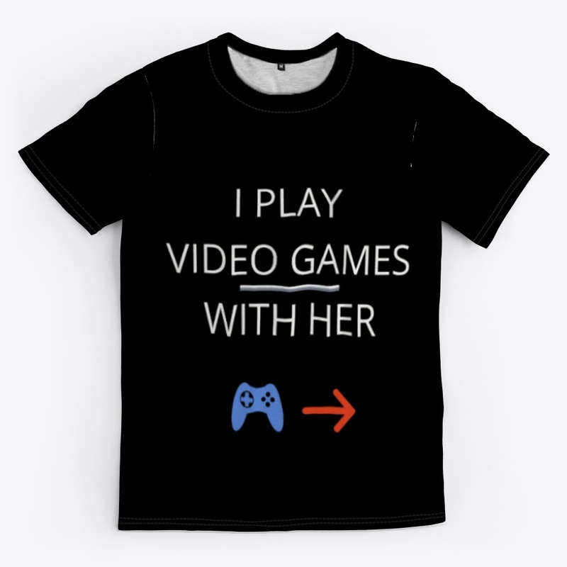 i play video games with her/wife