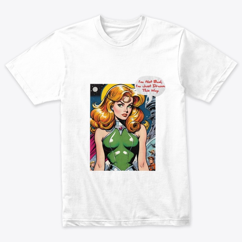 Funny Sexy Pun Trendy Comic Art Style 