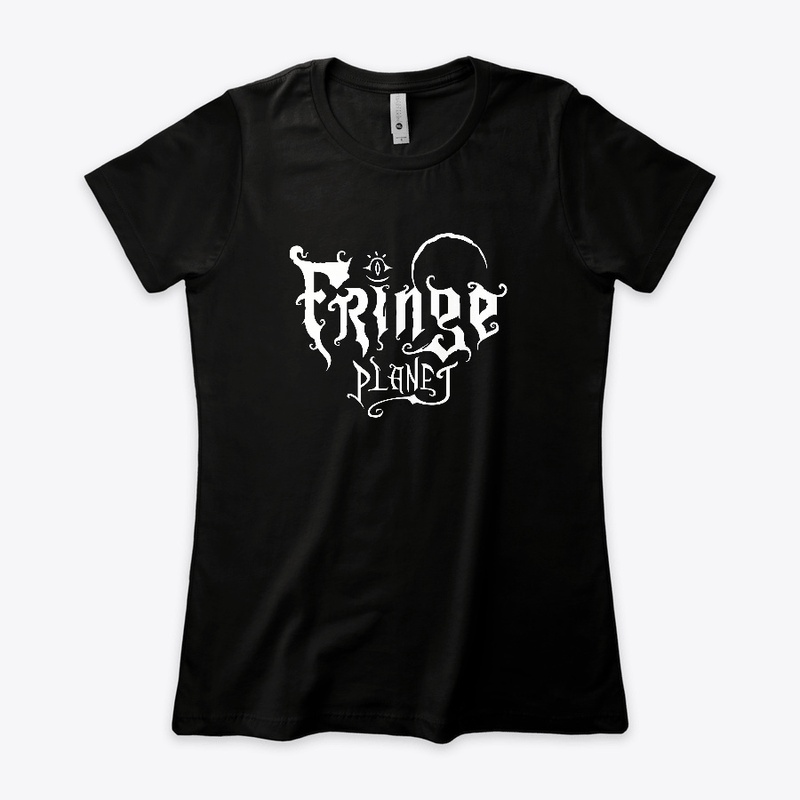 Fringe Planet - White Logo