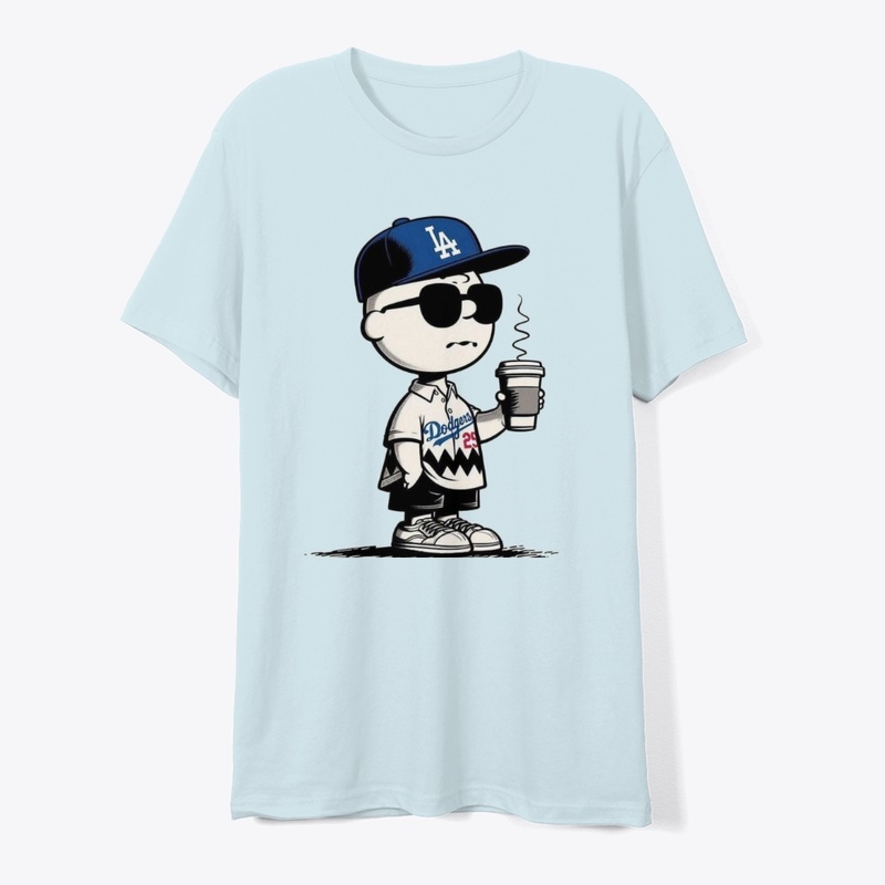 Cool Character with Coffee Design
