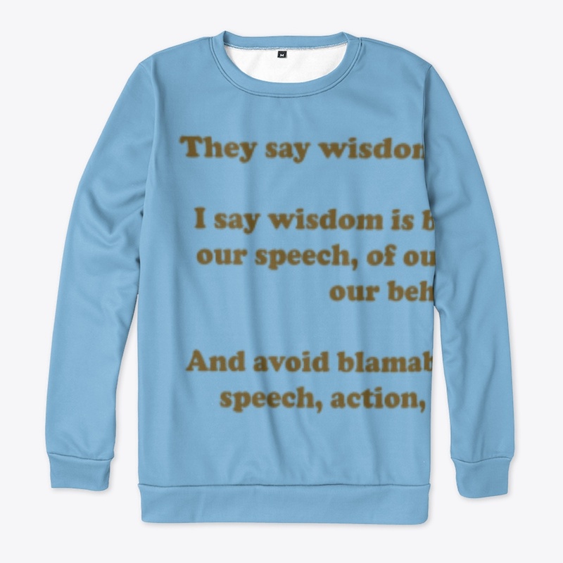 Wisdom is being mindful