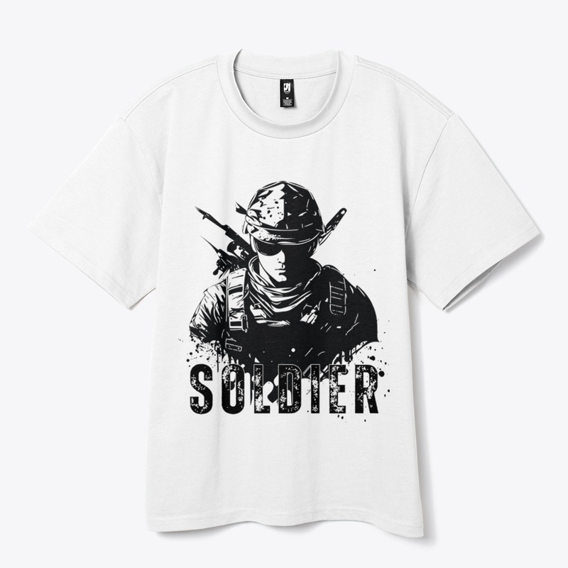 "Soldier" T-shirt! This trendy design