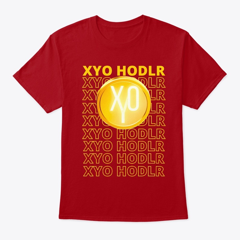 GOLD XYO Coin over "XYO HODLR" Stacked 1