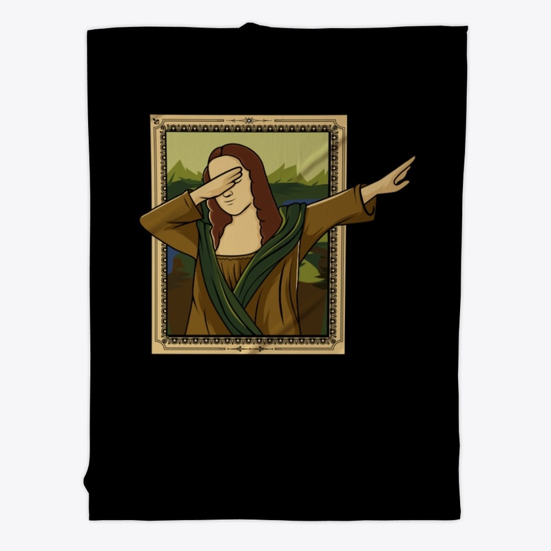 Dabbing mona lisa