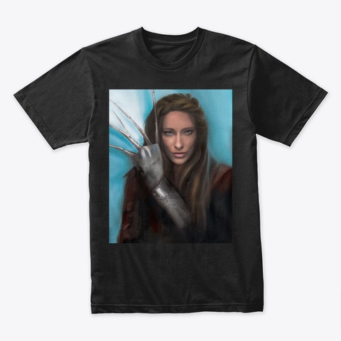 N/A Black T-Shirt Front